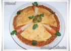Omelette kabyle en sauce aux légumes « Tahboult el merqa »