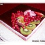 Bavarois à a framboise